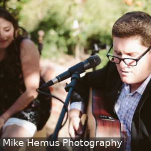 Nat and Marly Cruse performing for wedding at Glen Ewin Estate South Australia on 23rd January 2016